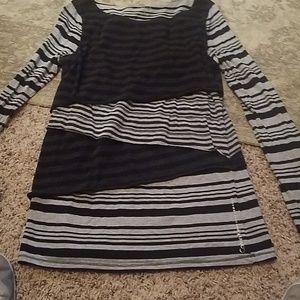 Long sleeve t shirt material shirt, xl